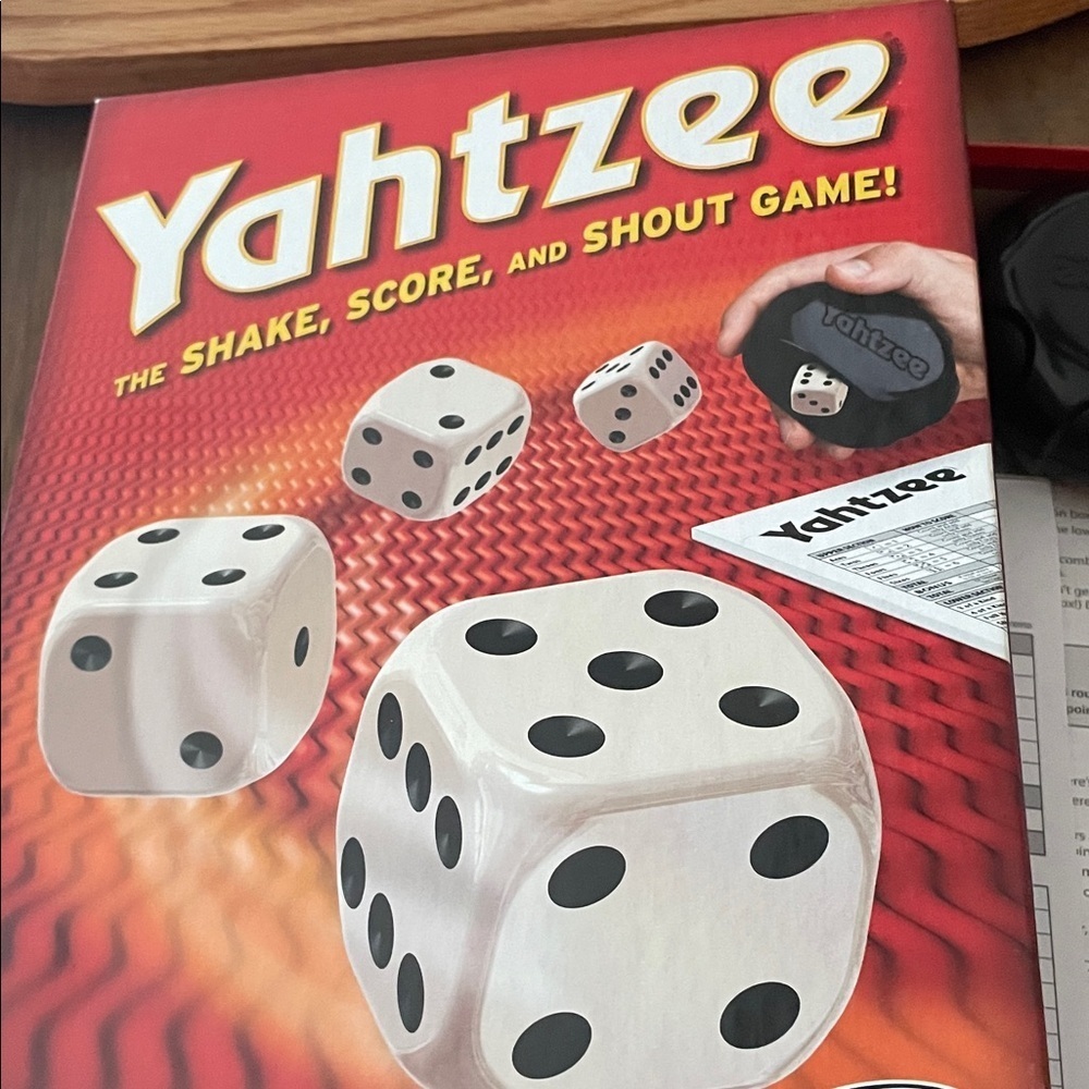 Dice Game - Classic White